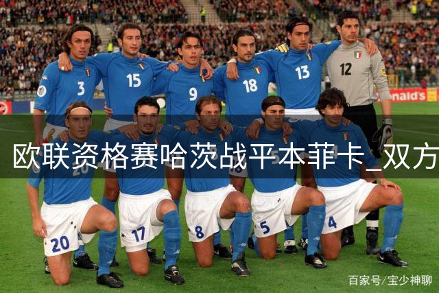 欧联资格赛哈茨战平本菲卡 双方各入一球难分高下